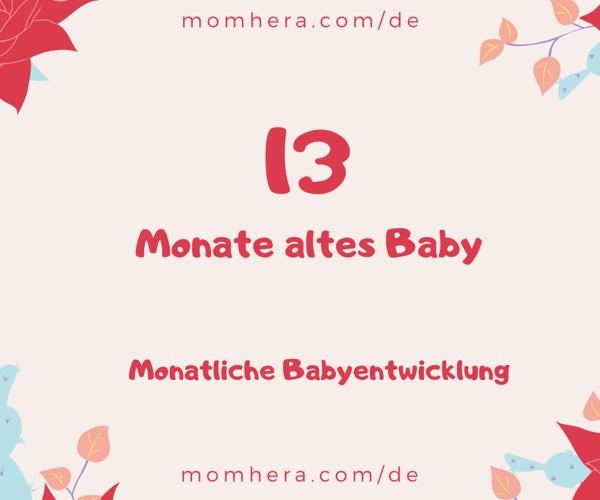 13 Monate altes Baby