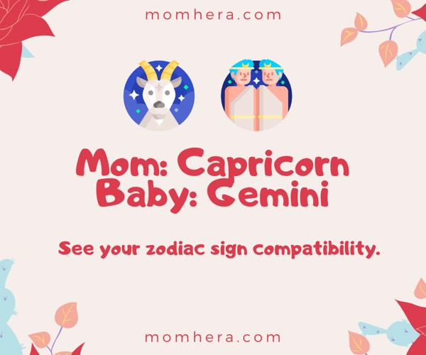 Capricorn Mother and Gemini Baby Compatibility