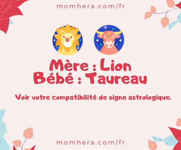 Compatibilité Entre une Mère Lion et un Bébé Taureau